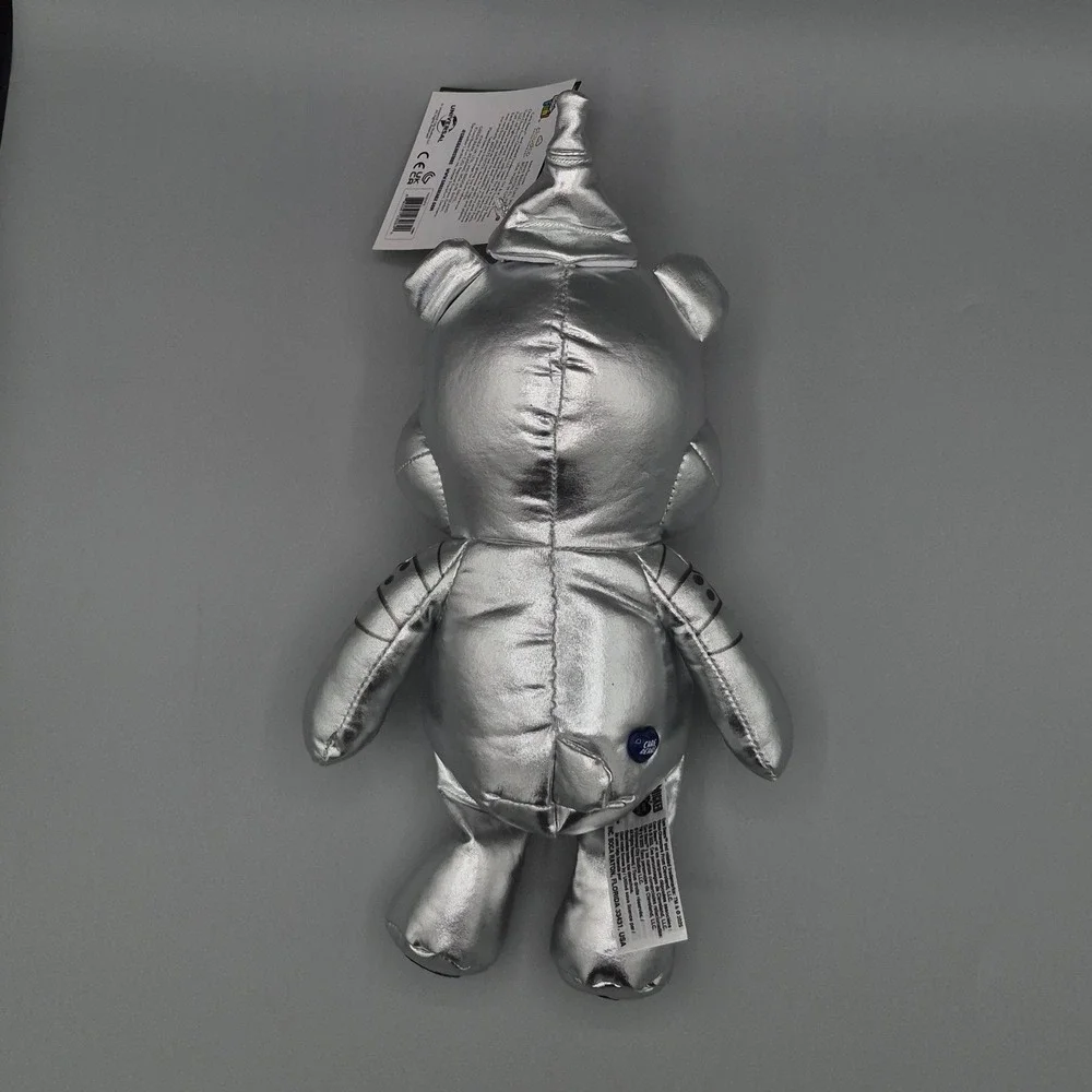 Care Bears x Wicked Tin Man Grumpy Bear Metallic Silver Plush Basic Fun 2025 NEW